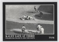 Kauff Safe at Third (Benny Kauff)