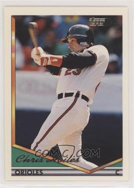 1994 Topps - [Base] - Gold #295 - Chris Hoiles