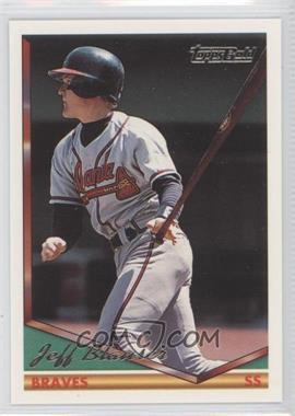 1994 Topps - [Base] - Gold #318 - Jeff Blauser