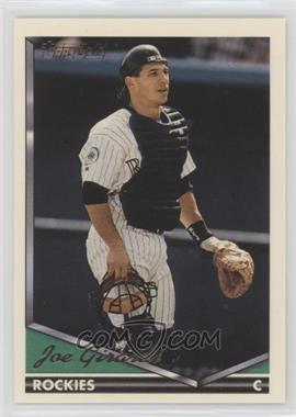 1994 Topps - [Base] - Gold #372 - Joe Girardi