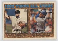 1993 Topps All Stars - Robby Thompson, Roberto Alomar [EX to NM]