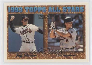 1994 Topps - [Base] - Gold #387 - 1993 Topps All Stars - Jeff Blauser, Cal Ripken