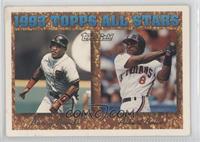 1993 Topps All Stars - Barry Bonds, Albert Belle