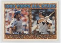 1993 Topps All Stars - Mike Piazza, Mike Stanley