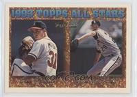 1993 Topps All Stars - Greg Maddux, Jack McDowell