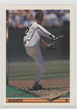 1994 Topps - [Base] - Gold #462 - Trevor Wilson