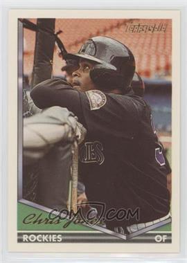 1994 Topps - [Base] - Gold #496 - Chris Jones