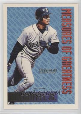 1994 Topps - [Base] - Gold #606 - Measures of Greatness - Ken Griffey, Jr.