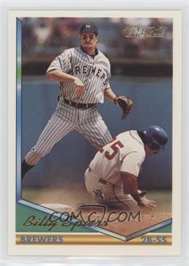 1994 Topps - [Base] - Gold #73 - Billy Spiers [EX to NM]