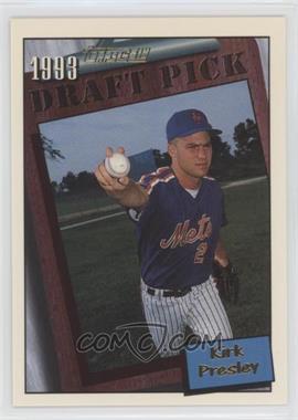 1994 Topps - [Base] - Gold #740 - Kirk Presley