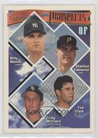 Prospects - Billy Masse, Stanton Cameron, Tim Clark, Craig McClure