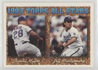 1993 Topps All Stars - Randy Myers, Jeff Montgomery