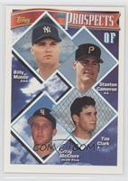 Prospects - Billy Masse, Stanton Cameron, Tim Clark, Craig McClure