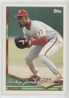 1994 Topps - [Base] - Spanish #86 - Ricky Jordan