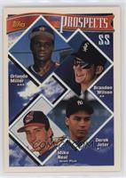 Prospects - Orlando Miller, Brandon Wilson, Derek Jeter, Mike Neal [EX to&…