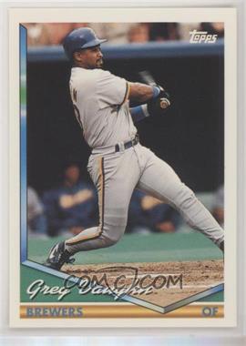 1994 Topps - [Base] #225.1 - Greg Vaughn