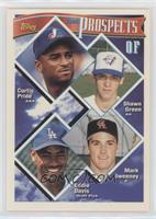 Prospects - Curtis Pride, Shawn Green, Mark Sweeney, Eddie Davis