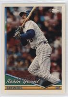 Robin Yount (1988 triples 111, should be 11) (Print Code B on Back)