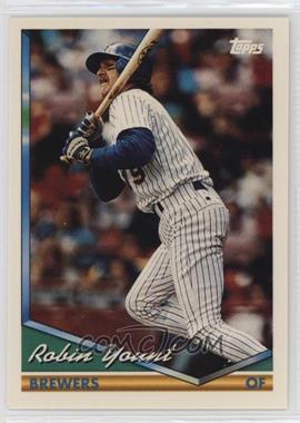 1994 Topps - [Base] #310.2 - Robin Yount (1988 triples 111, should be 11) (Print Code B on Back)