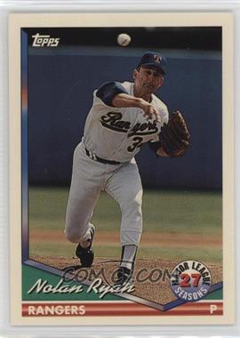 1994 Topps - [Base] #34 - Nolan Ryan