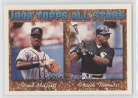 1993 Topps All Stars - Fred McGriff, Frank Thomas