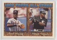 1993 Topps All Stars - Fred McGriff, Frank Thomas