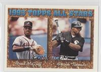 1993 Topps All Stars - Fred McGriff, Frank Thomas