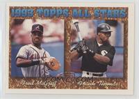 1993 Topps All Stars - Fred McGriff, Frank Thomas