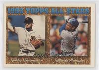 1993 Topps All Stars - Robby Thompson, Roberto Alomar [Good to VGR…