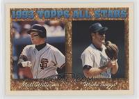 1993 Topps All Stars - Matt Williams, Wade Boggs