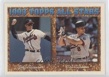 1994 Topps - [Base] #387 - 1993 Topps All Stars - Jeff Blauser, Cal Ripken