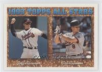 1993 Topps All Stars - Jeff Blauser, Cal Ripken