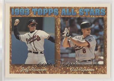 1994 Topps - [Base] #387 - 1993 Topps All Stars - Jeff Blauser, Cal Ripken