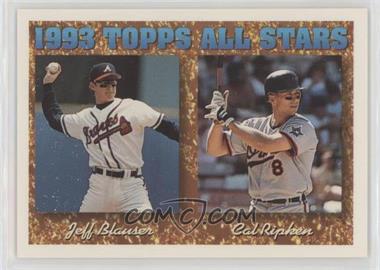 1994 Topps - [Base] #387 - 1993 Topps All Stars - Jeff Blauser, Cal Ripken