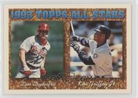 1993 Topps All Stars - Len Dykstra, Ken Griffey Jr.