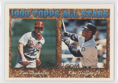 1994 Topps - [Base] #388 - 1993 Topps All Stars - Len Dykstra, Ken Griffey Jr.