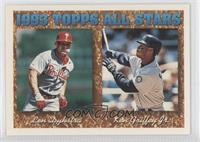 1993 Topps All Stars - Len Dykstra, Ken Griffey Jr.