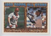 1993 Topps All Stars - Len Dykstra, Ken Griffey Jr.