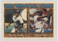 1993 Topps All Stars - Barry Bonds, Albert Belle