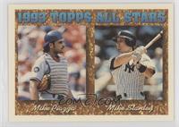 1993 Topps All Stars - Mike Piazza, Mike Stanley