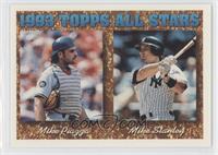 1993 Topps All Stars - Mike Piazza, Mike Stanley