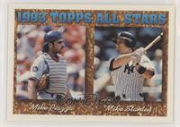 1993 Topps All Stars - Mike Piazza, Mike Stanley