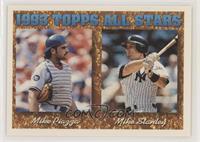 1993 Topps All Stars - Mike Piazza, Mike Stanley [EX to NM]