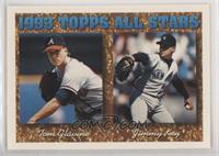 1993 Topps All Stars - Tom Glavine, Jimmy Key