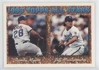 1993 Topps All Stars - Randy Myers, Jeff Montgomery