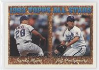 1993 Topps All Stars - Randy Myers, Jeff Montgomery