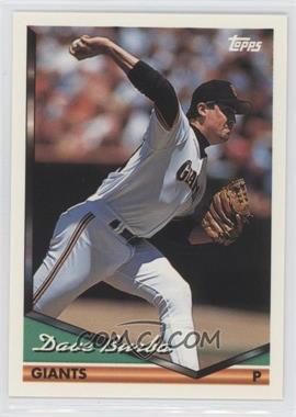 1994 Topps - [Base] #433 - Dave Burba