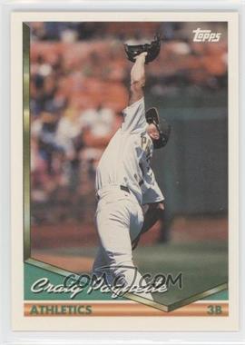 1994 Topps - [Base] #46.1 - Craig Paquette