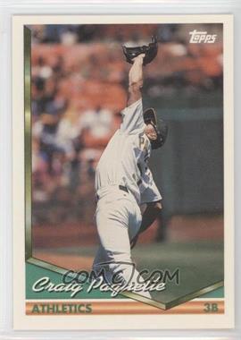 1994 Topps - [Base] #46.1 - Craig Paquette