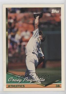 1994 Topps - [Base] #46.1 - Craig Paquette